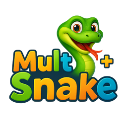 Logo MultiSnake, avec un serpent vert
